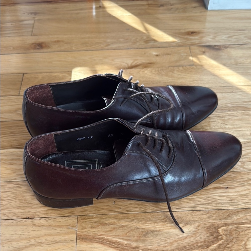 Christian Dior Brown Leather Shoes